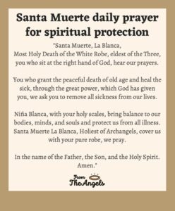5 Santa Muerte Prayers for Protection: For beginners