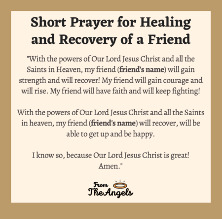 7 Prayers for Healing a Friend: Short Praying With Images