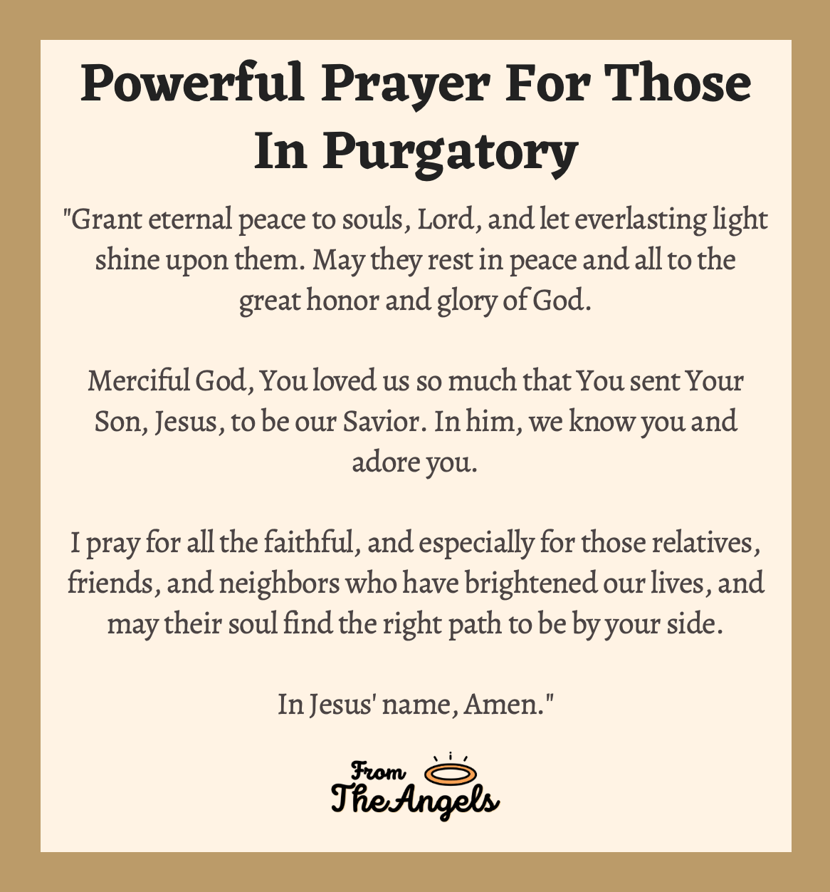 7 Beautiful Prayers For The Souls In Purgatory: Reach Eternal Life