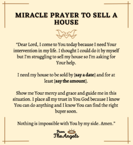 9 Miracle Prayers For St. Joseph To Sell A House Urgent (+Buying)