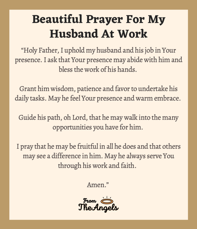 7 Prayers For My Husband In Difficult Times: Work, Health & Love