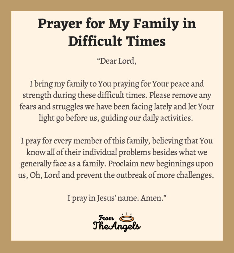 8 Prayers for My Family in Difficult Times: Strength & Guidance