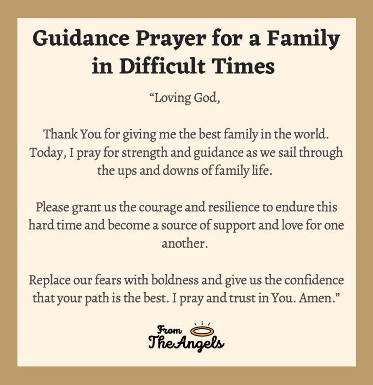 8 Prayers for My Family in Difficult Times: Strength & Guidance